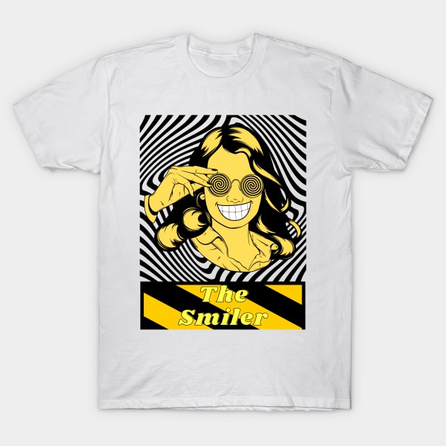 The Smiler Themed T-Shirt T-Shirt by Ckrispy